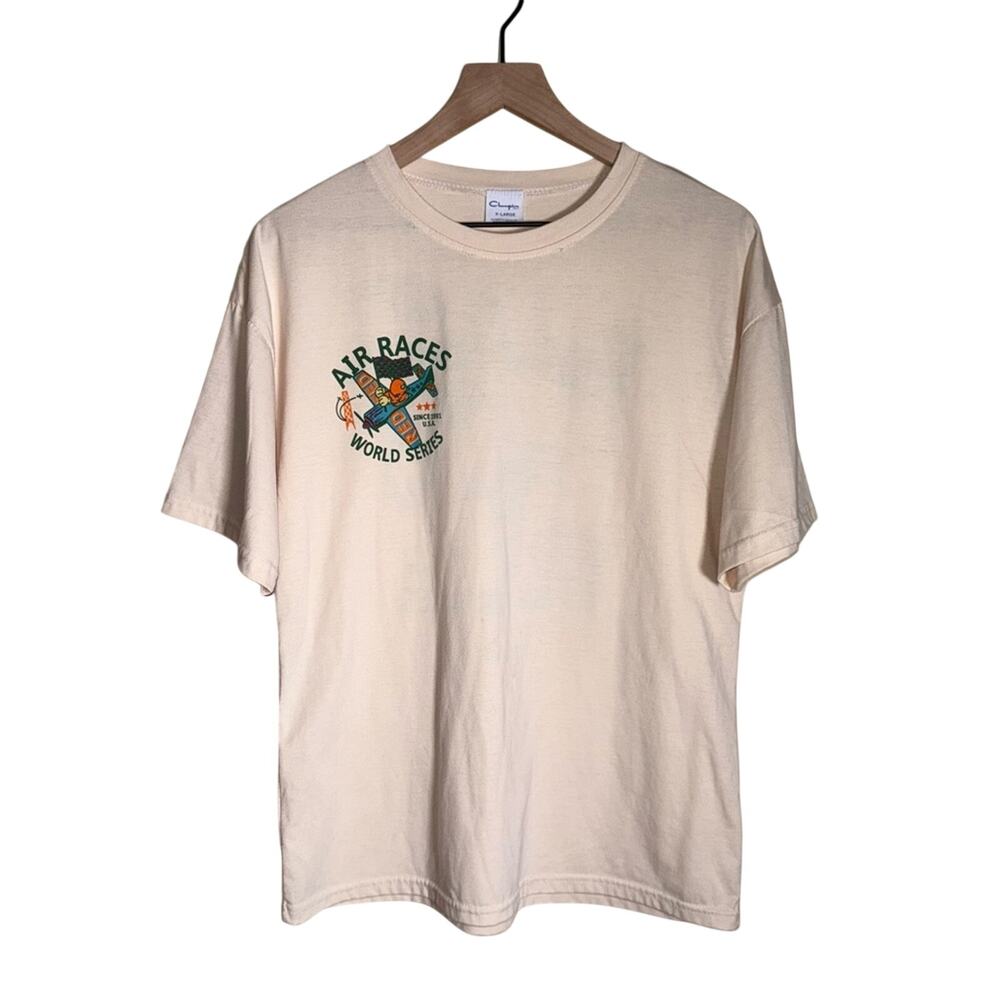CHAMPION Air Races World Series Double sided graphic tshirt XL